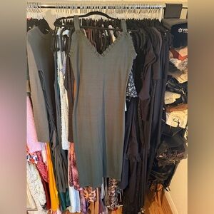 Dress Forum Ribbed Bodycon Midi Dress